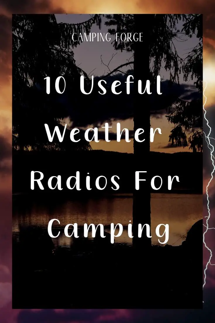 Pinterest image for 10 Useful Weather Radios For Camping