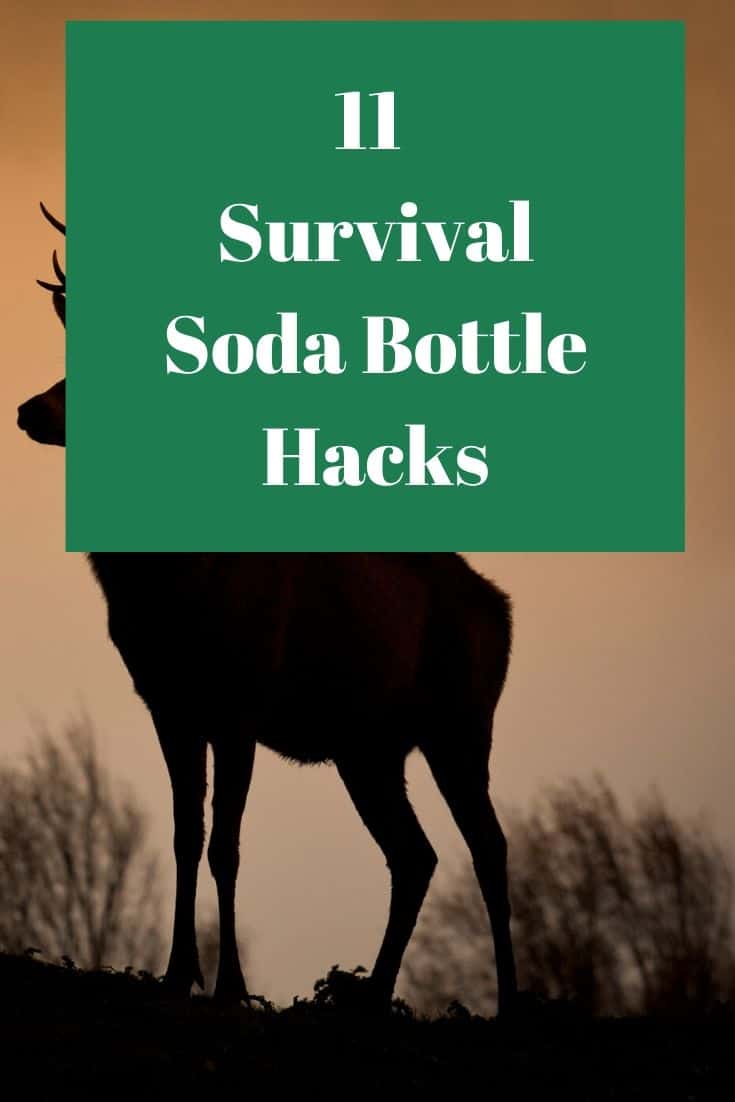 Pinterest image for 11 Survival Soda Bottle Hacks
