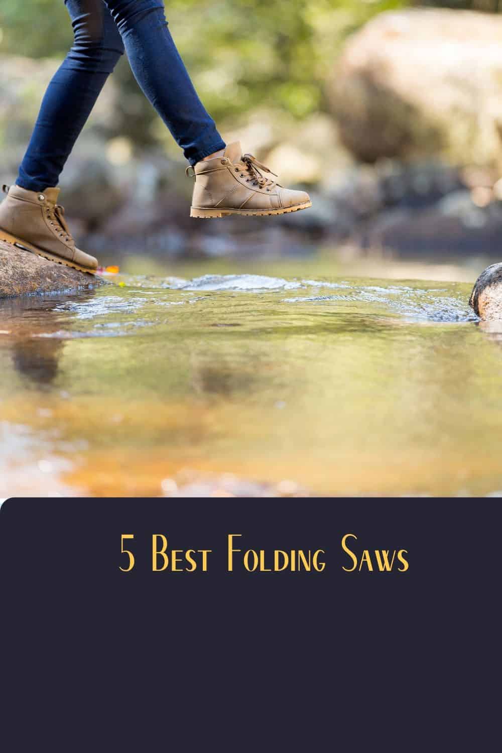 Pinterest image for 5 Best Folding Saws