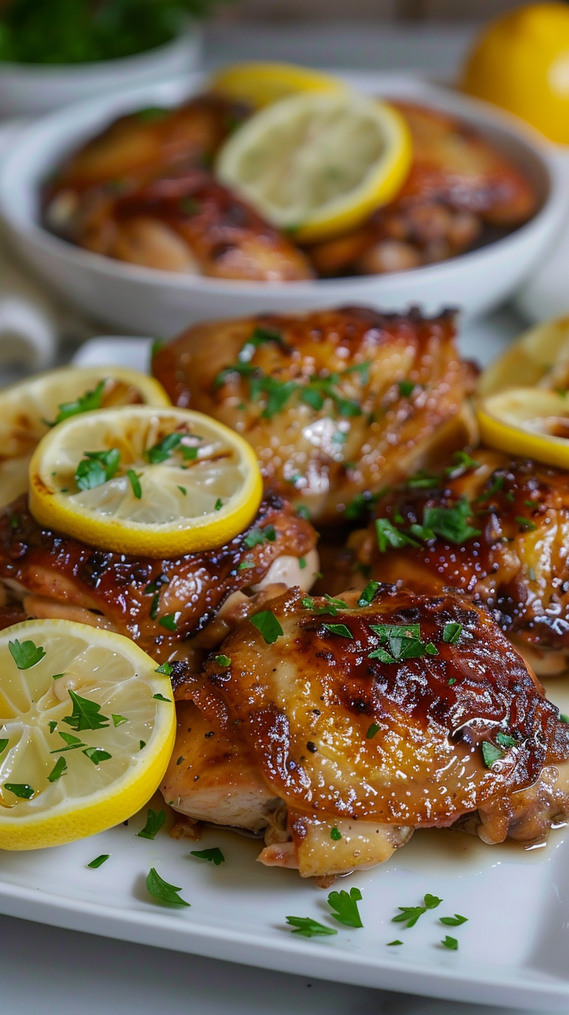 Photo of Lemon Boneless Chicken Thighs