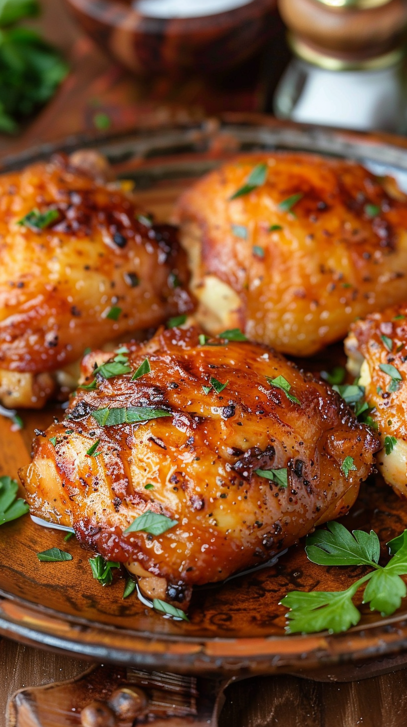 Photo of Air Fryer Roasted Boneless Chicken Thighs