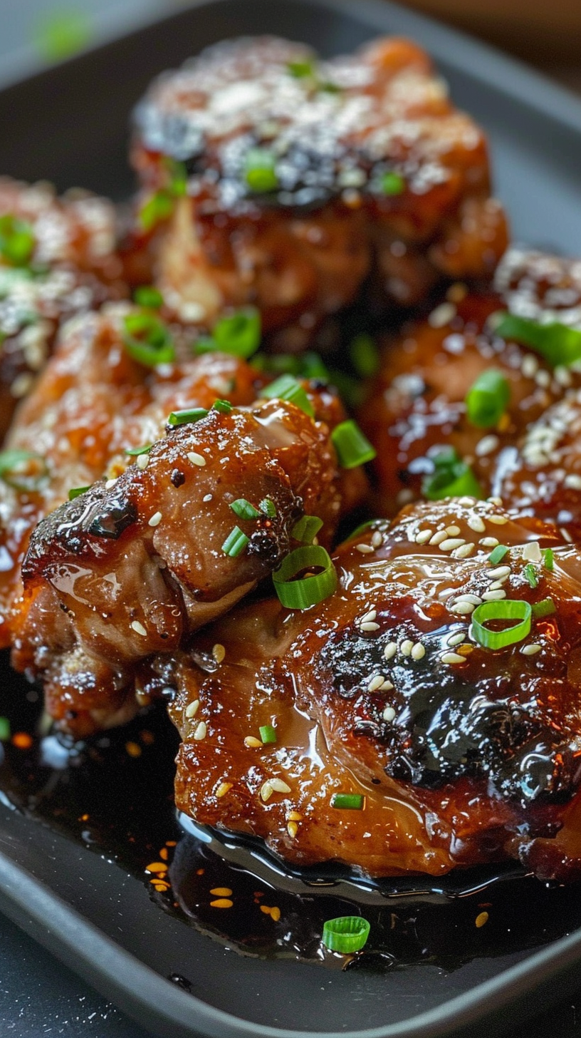Photo of Air Fryer Teriyaki Boneless Chicken Thighs