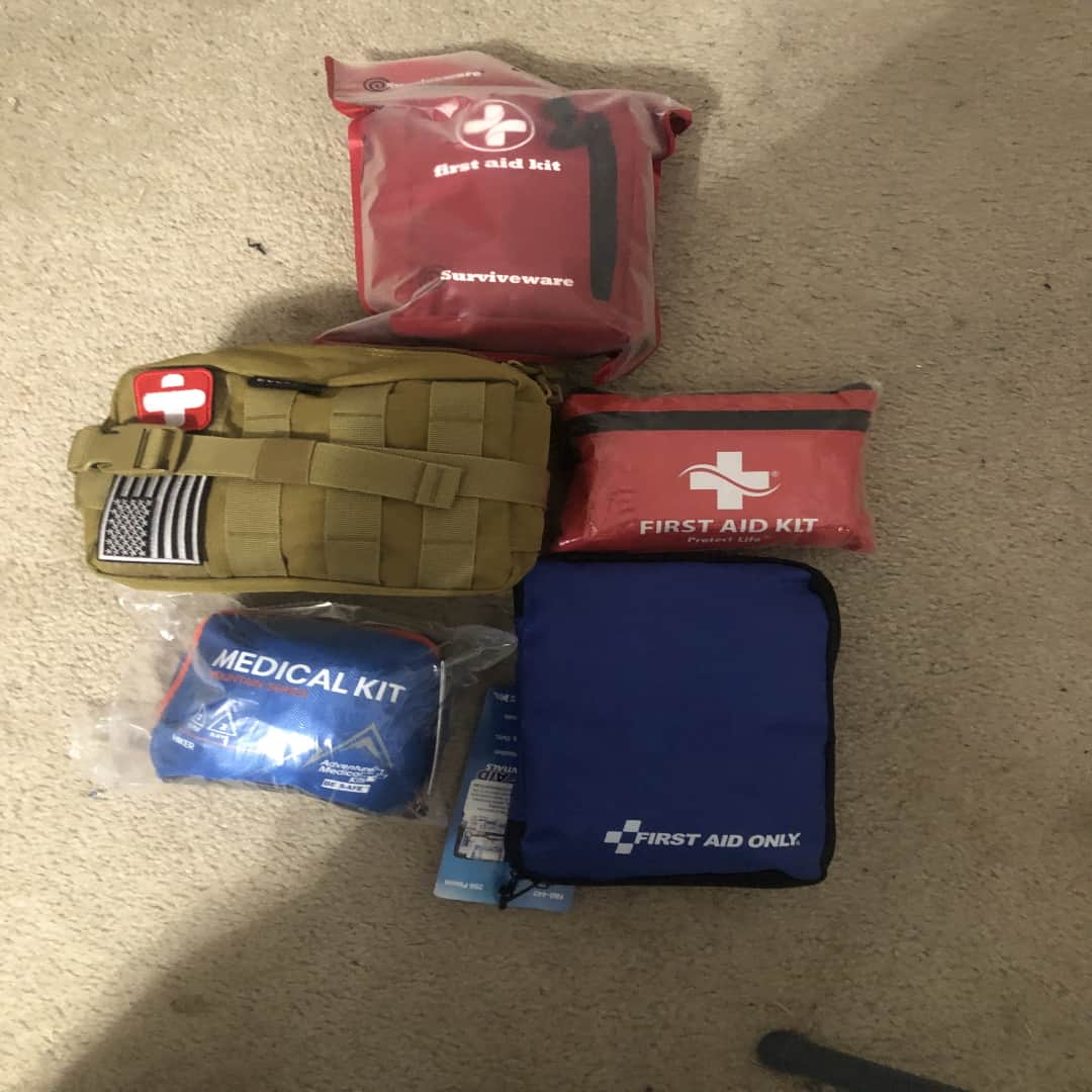 All 5 backpacking First-Aid kits we tested