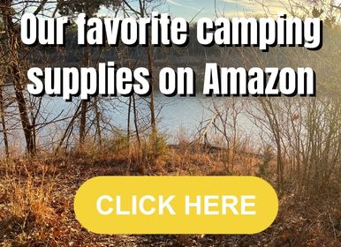 Amazon banner ad for Camping Forge