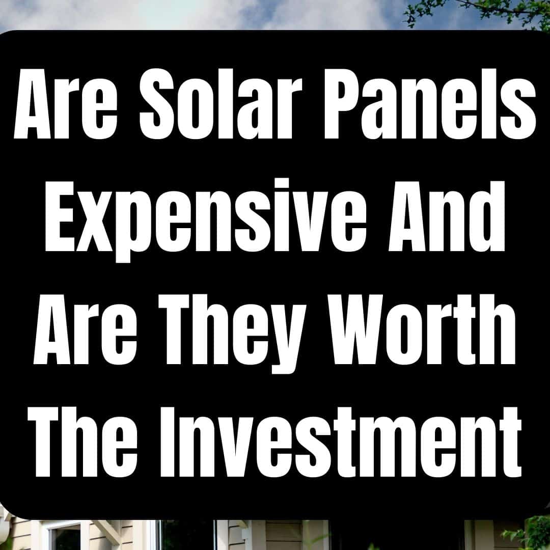 Are Solar Panels Expensive And Are They Worth The Investment?