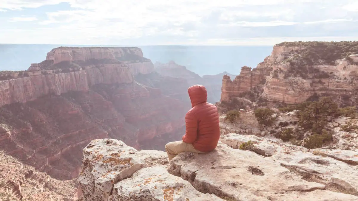 Photograph of backpacking the Grand Canyon