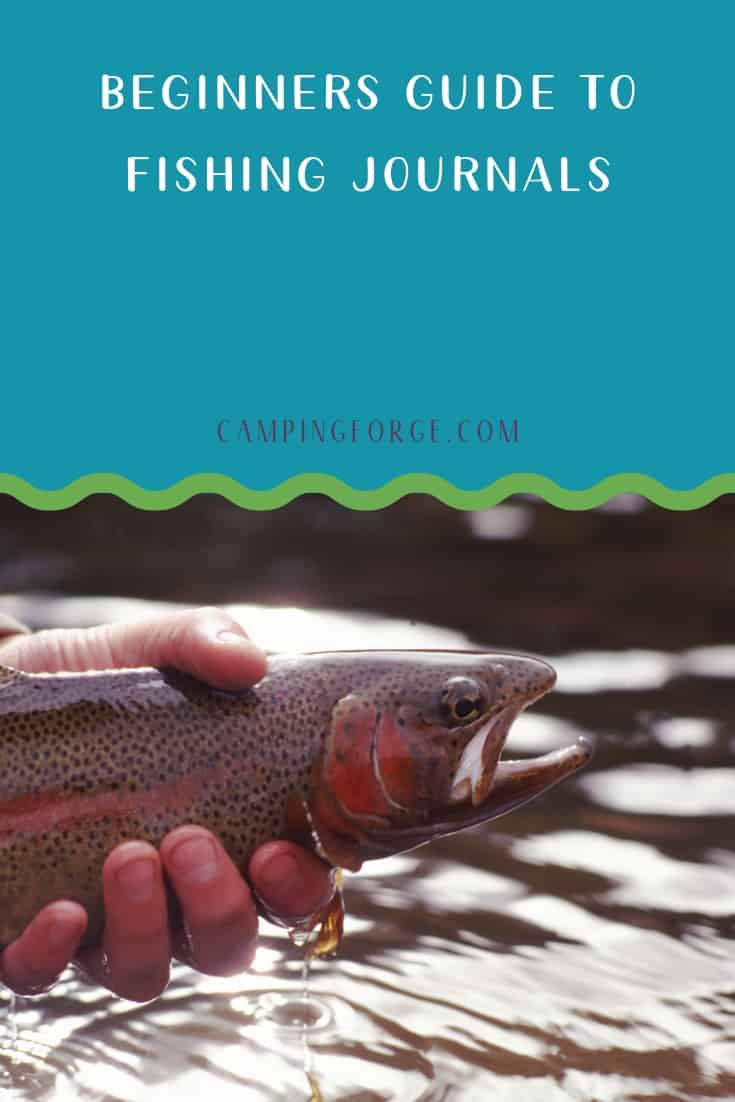 Pinterest image for Beginners Guide To Fishing Journals