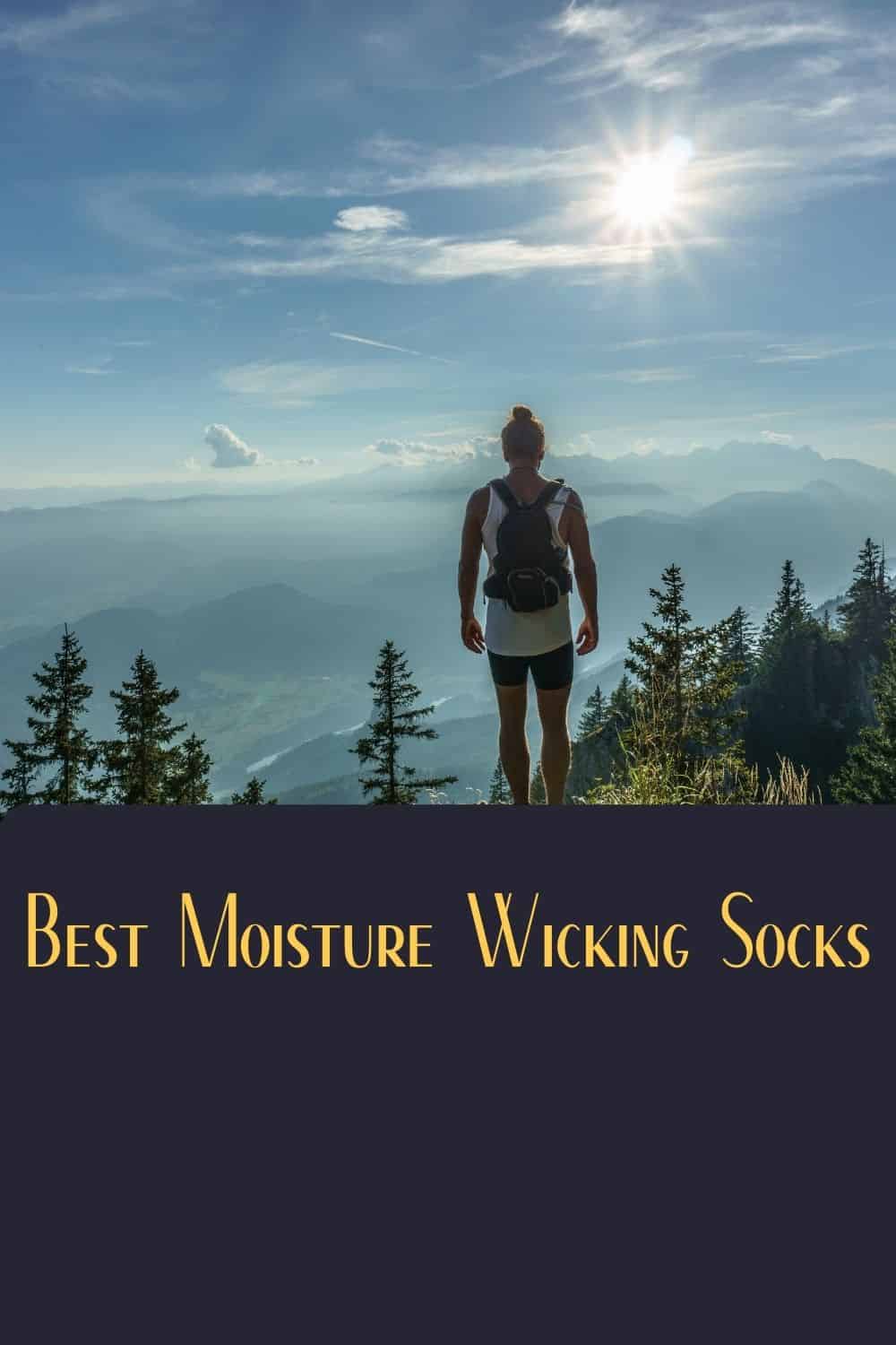 Pinterest image for Best Moisture Wicking Socks