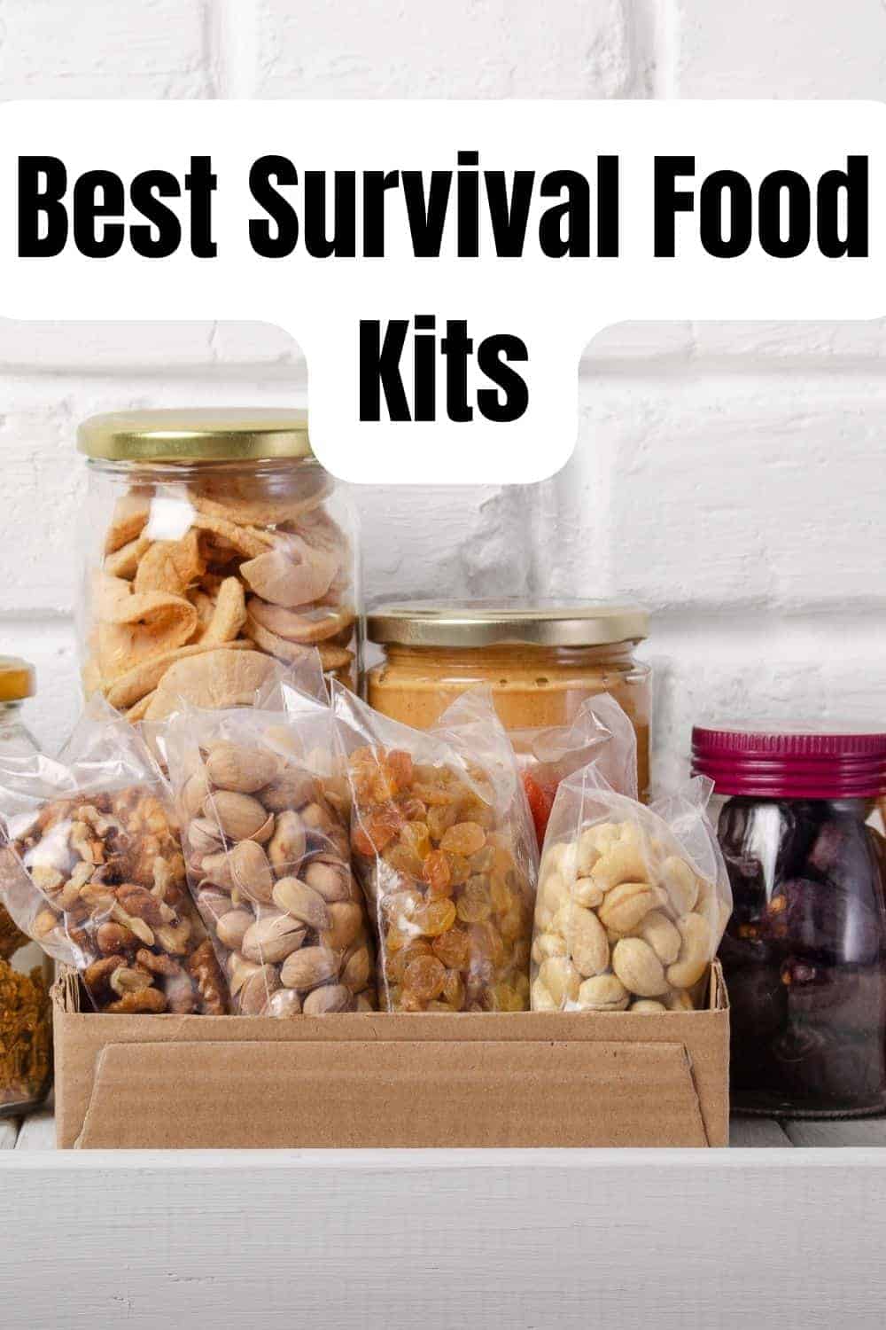 Pinterest image for Best Survival Food Kits