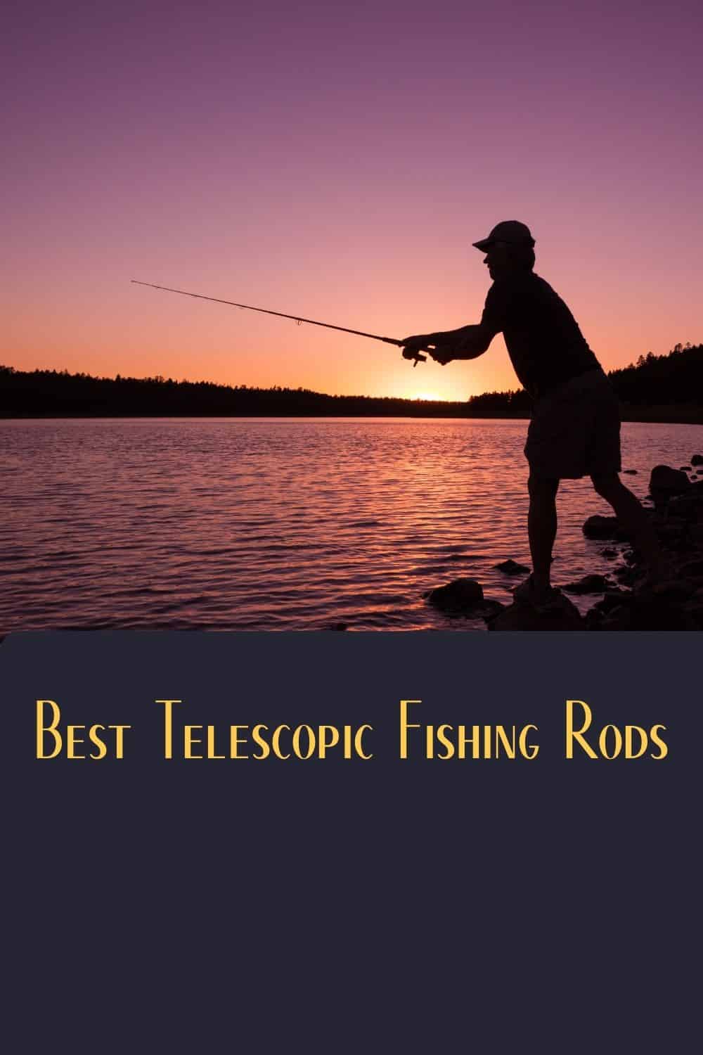 Pinterest image for Best Telescopic Fishing Rods