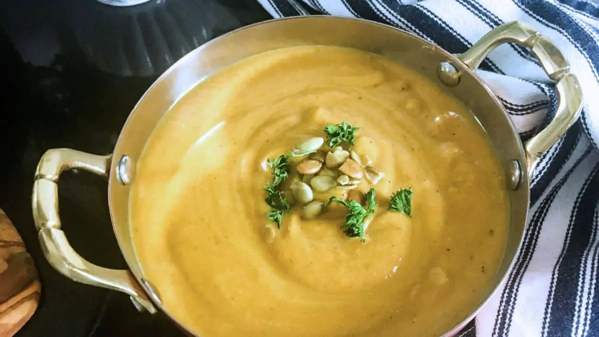 105 camping recipes Curried Butternut Squash Soup Recipe