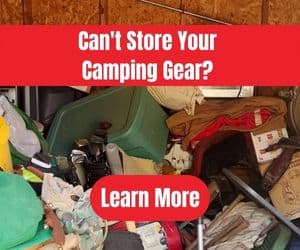 Banner ad for decluttering your garage