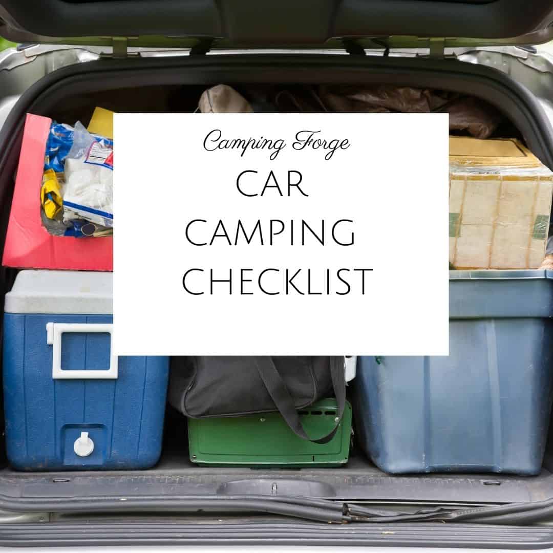 Car Camping Checklist