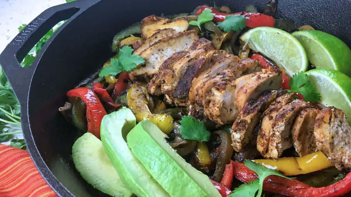 105 camping recipes Chicken Fajitas