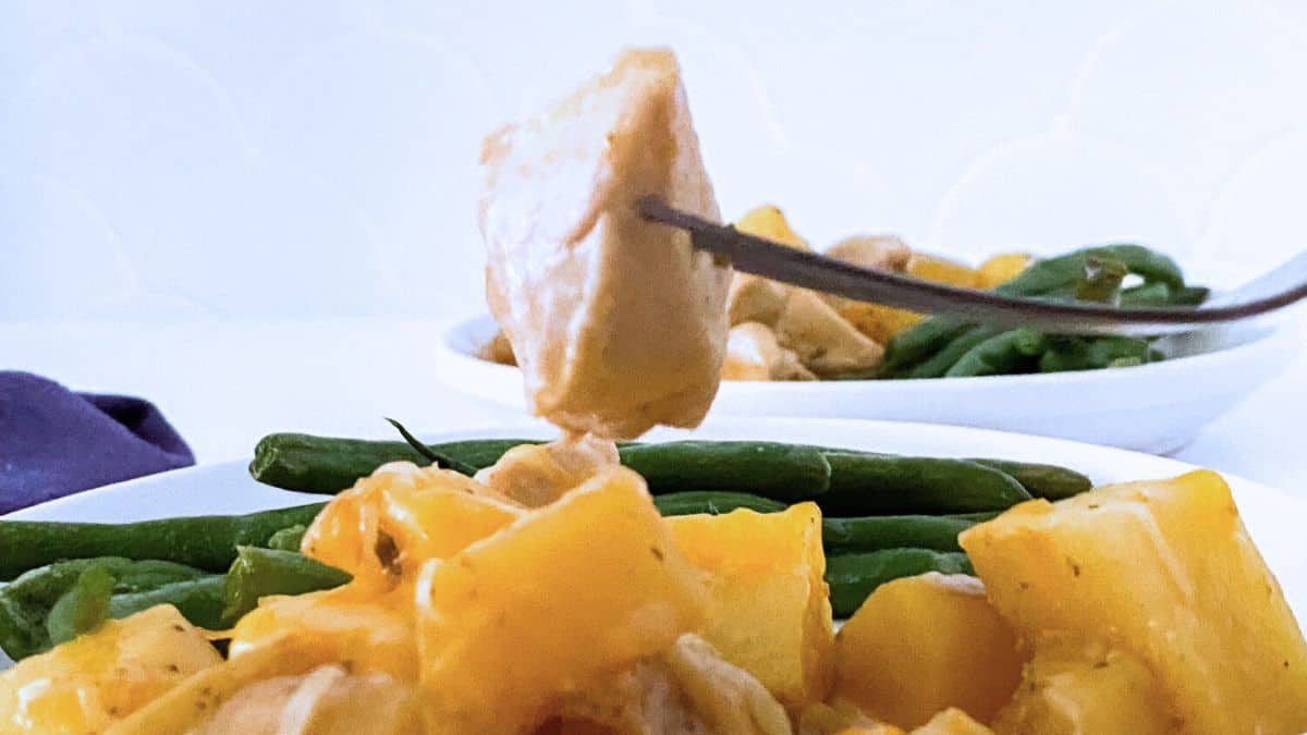105 camping recipes Cheesy Garlic Parmesan Chicken & Potatoes 