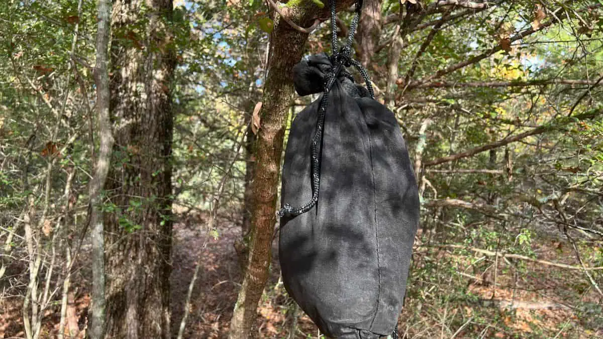 Photograph of a Ursack bag 