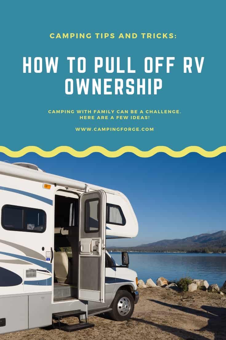 Pinterest image for How To Pull Off RV Ownership