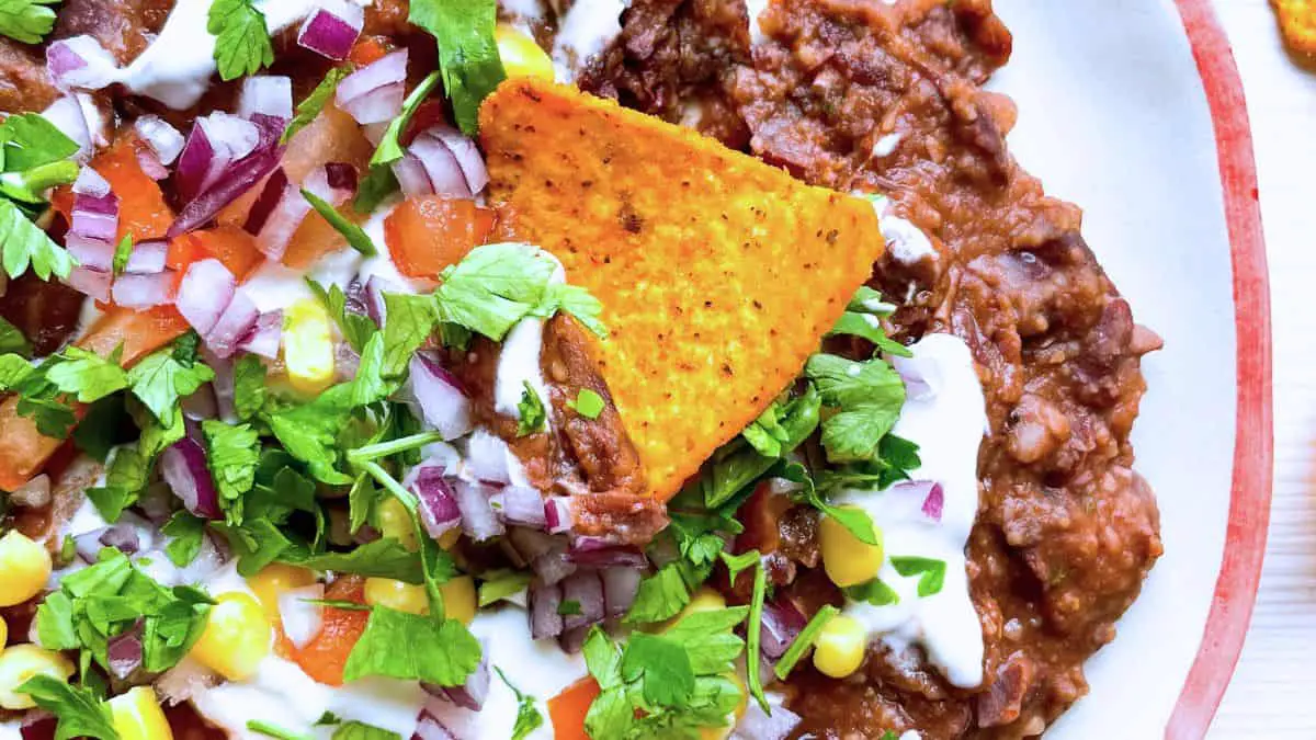 105 camping recipes Loaded Black Bean Dip