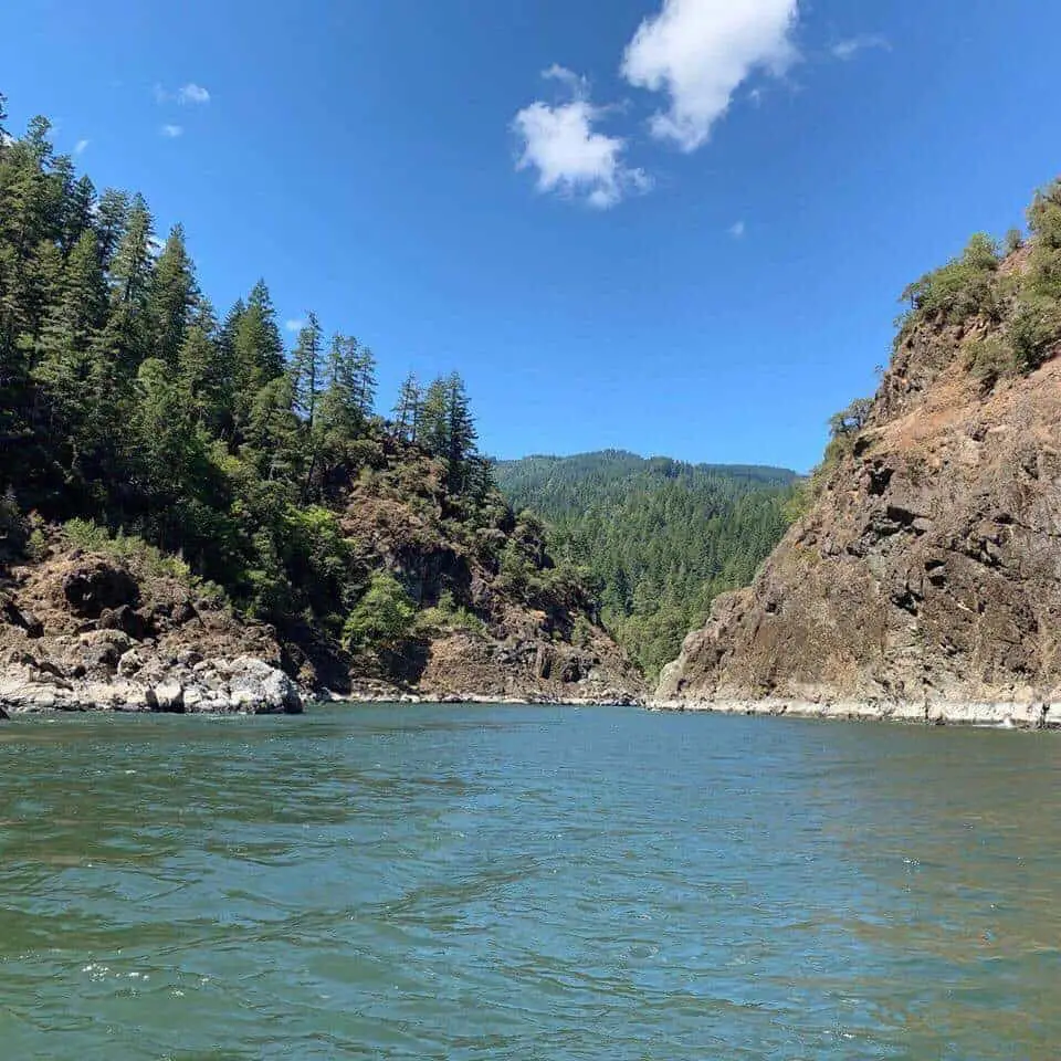 a lake in the mountains of California