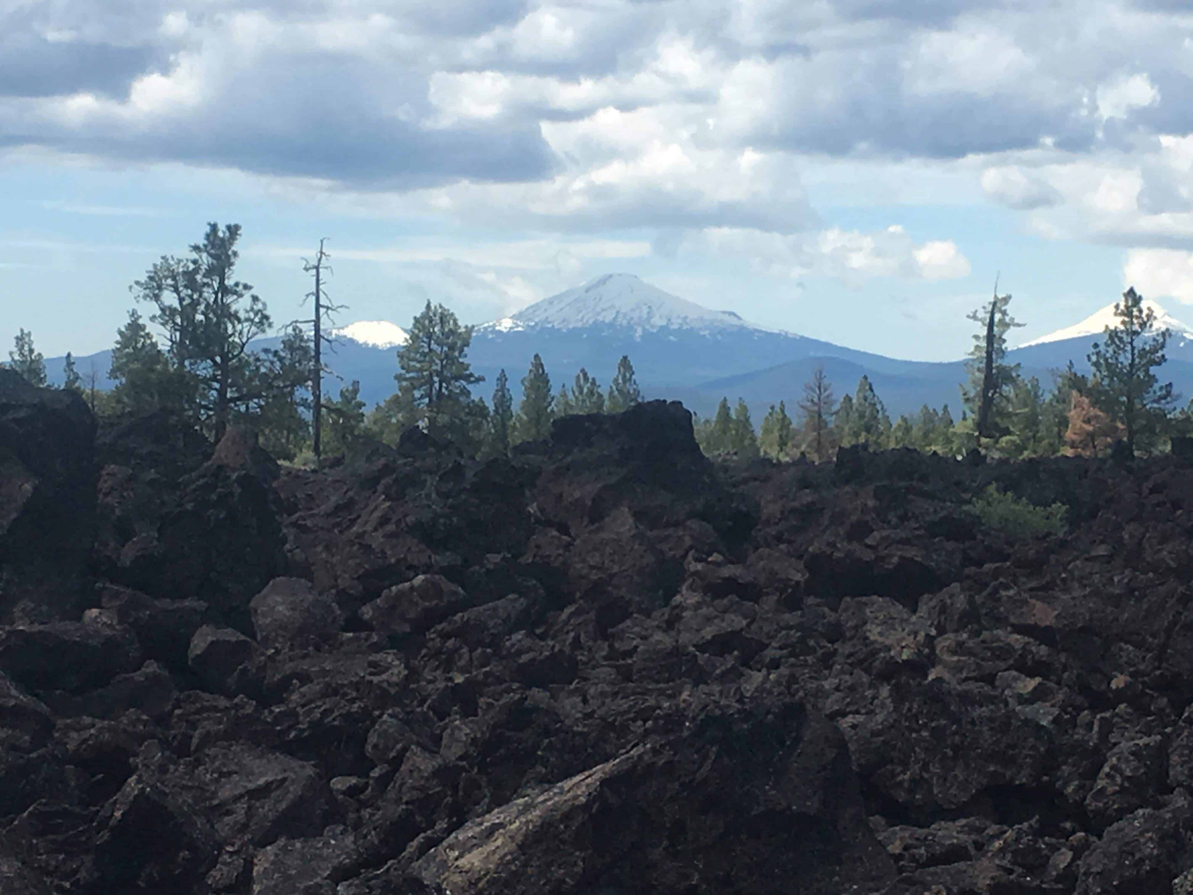 Photograph of a mountains and forest in Idaho