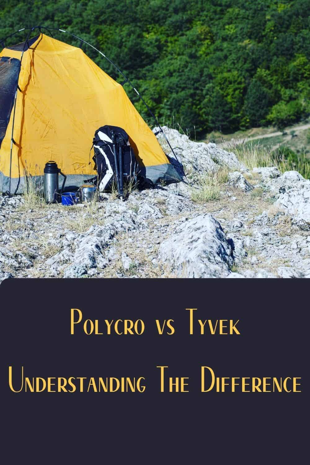 Pinterest image for Polycro vs Tyvek Understanding The Difference
