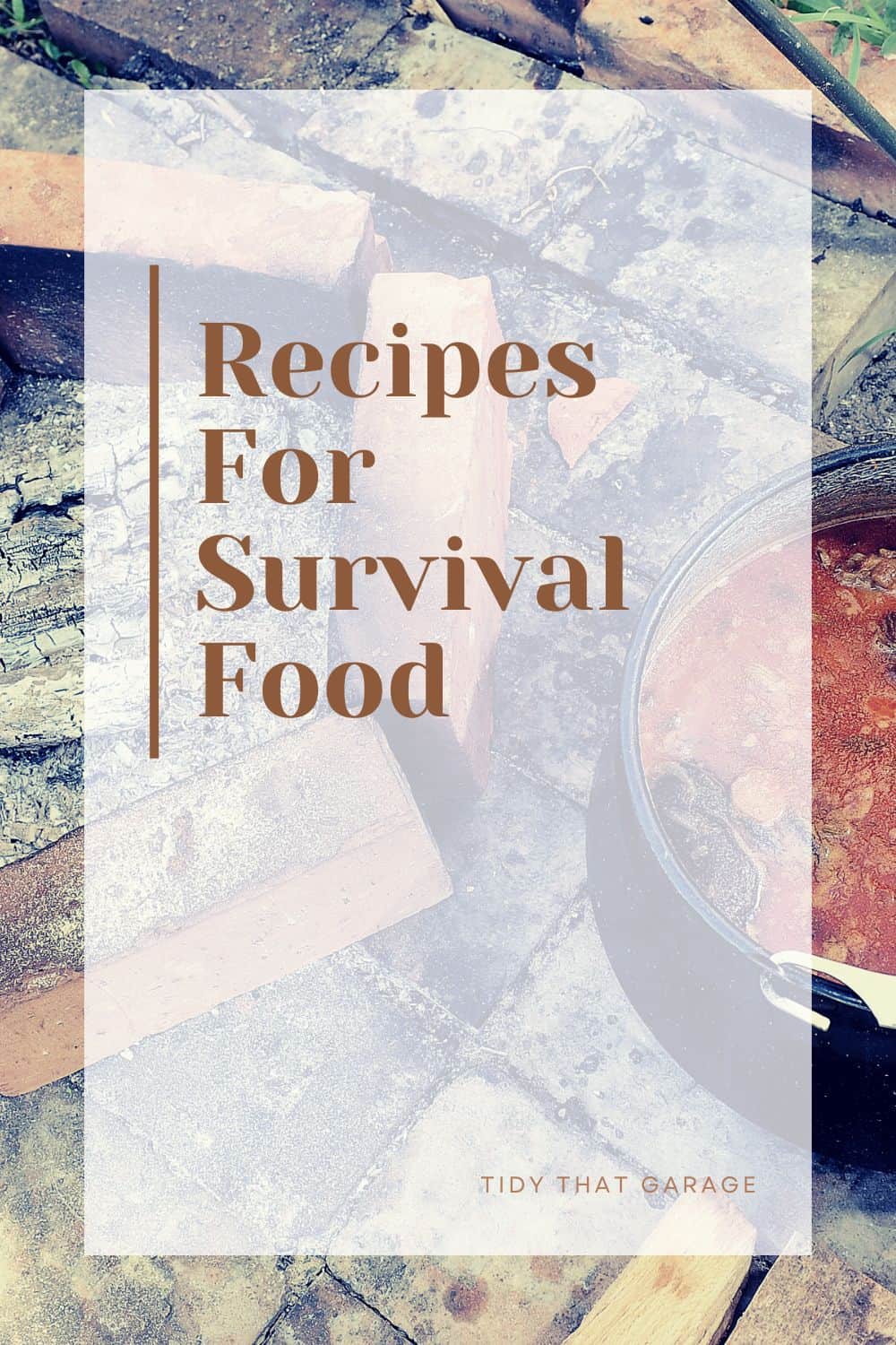Pinterest image for Recipes For Survival Food