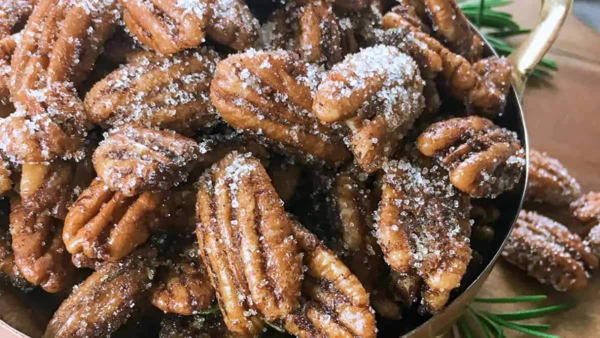 105 camping recipes Sweet and Savory Spiced Pecans
