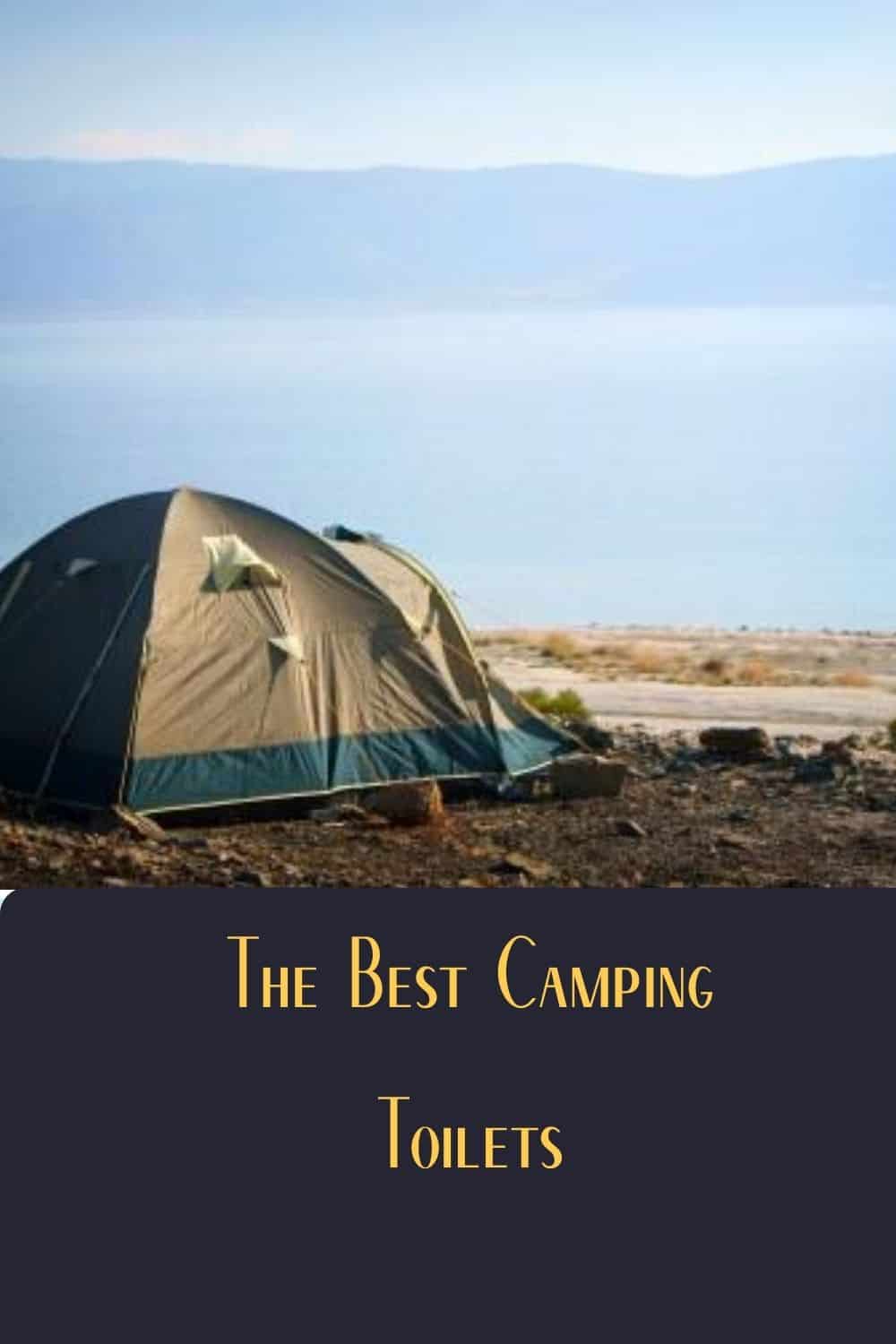 Pinterest image for The Best Camping Toilets